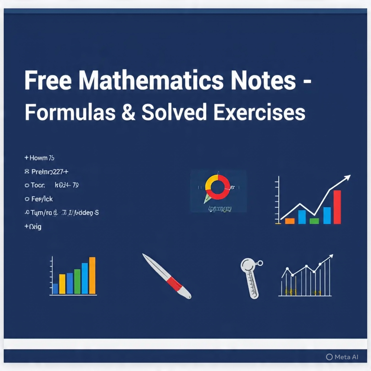 Mathematics Notes — Complete Study Resource
